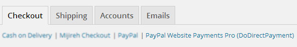 WooCommerce PayPal Website Payments Pro 3.0 DoDirectPayment Settings