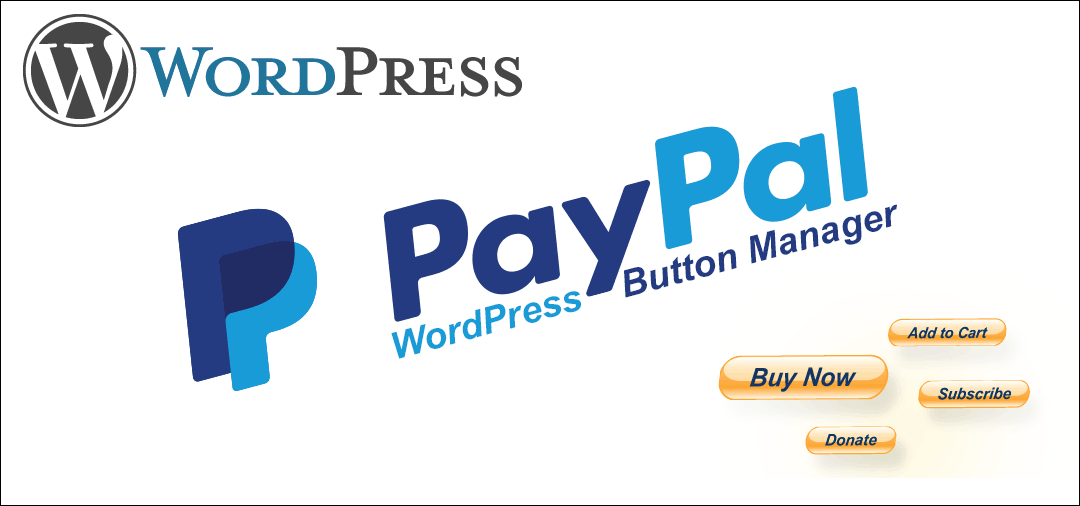PayPal WordPress Button Manager