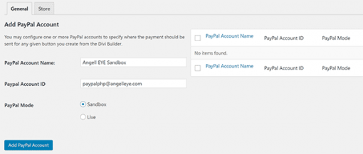 PayPal for Divi Setup Guide - AngellEYE