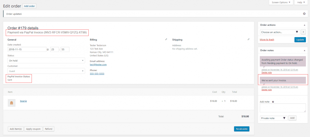 Paypal Invoice Wordpress User Guide Angelleye