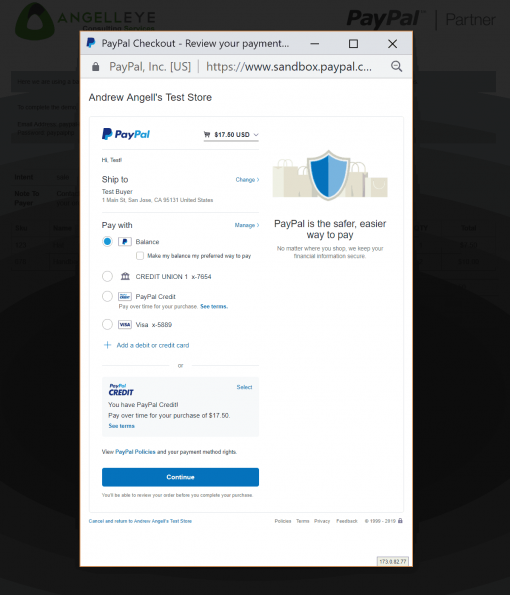 PayPal Checkout PHP REST Payments API v1 Demo Kit Funding Source