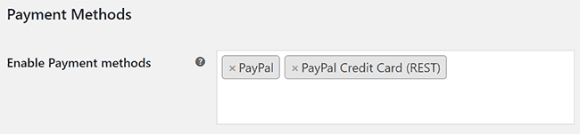 PayPal Shipment Tracking Numbers WooCommerce Payment Methods