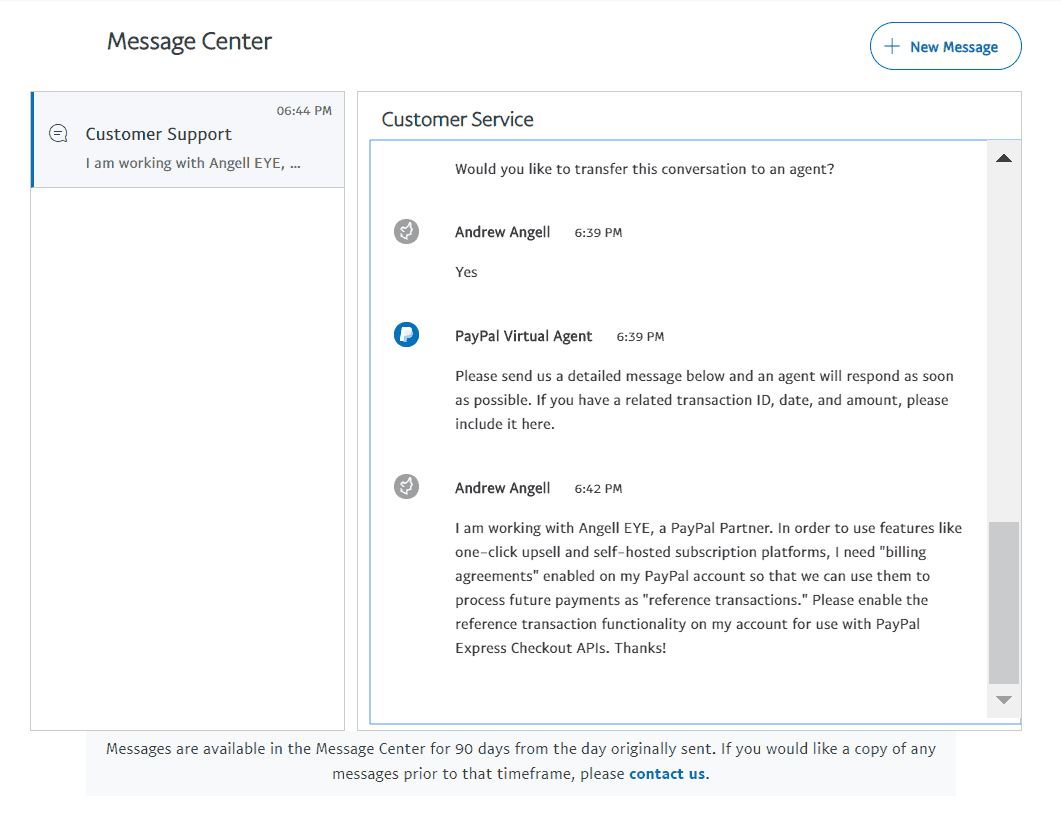 PayPal Request Billing Agreements and Reference Transactions