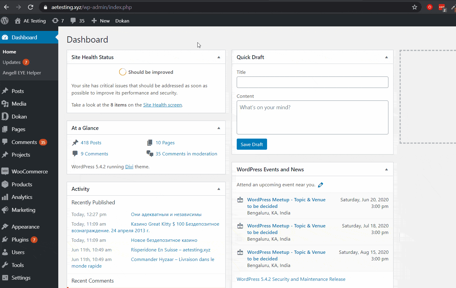 Enable Automatic Rule Creation for Dokan