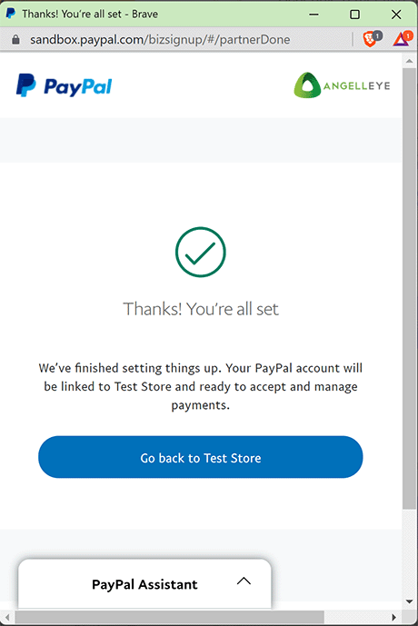 PayPal Commerce Platform Migration Wizard Step 4