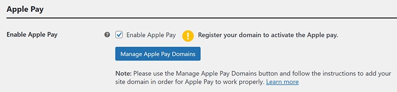 PayPal Apple Pay Domain Management